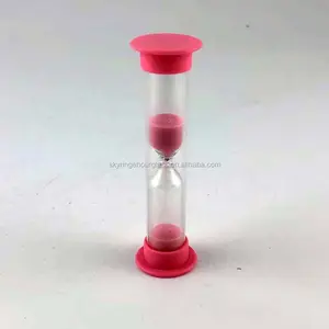 Cheap hourglass 5/10/15/30/40 second sand timer colorful sand hourglass
