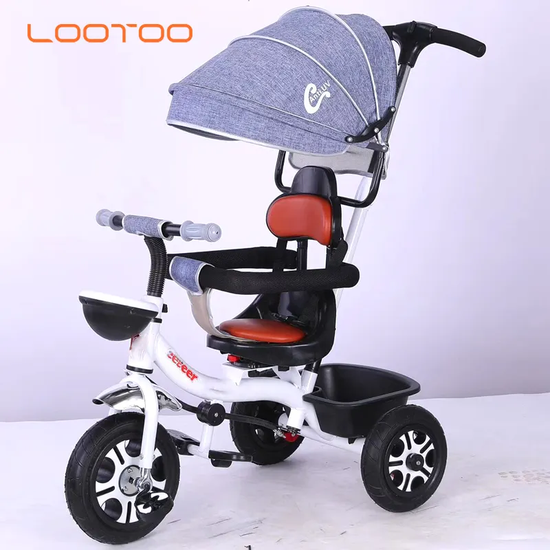 Çin fabrika sıcak satış modern üç tekerlekli çocuk bisikleti/dört bir çocuk akıllı trike/bebek yürüteci üç tekerlekli bisiklet için 3 yaşında