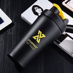 Matt Shaker Chai Cho Biểu Tượng Tùy Chỉnh, Tùy Chỉnh Protein Shaker Với Bóng - Product Image 5