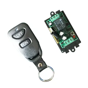 Singolo canale 12 v dc 315 433 mhz rf wireless remote control interruttore relè ricevitore per luce lampade a led