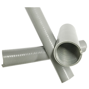 Tuyau plat étanche de revêtement PVC 12 m, tube Flexible en acier inoxydable - Product Image 2