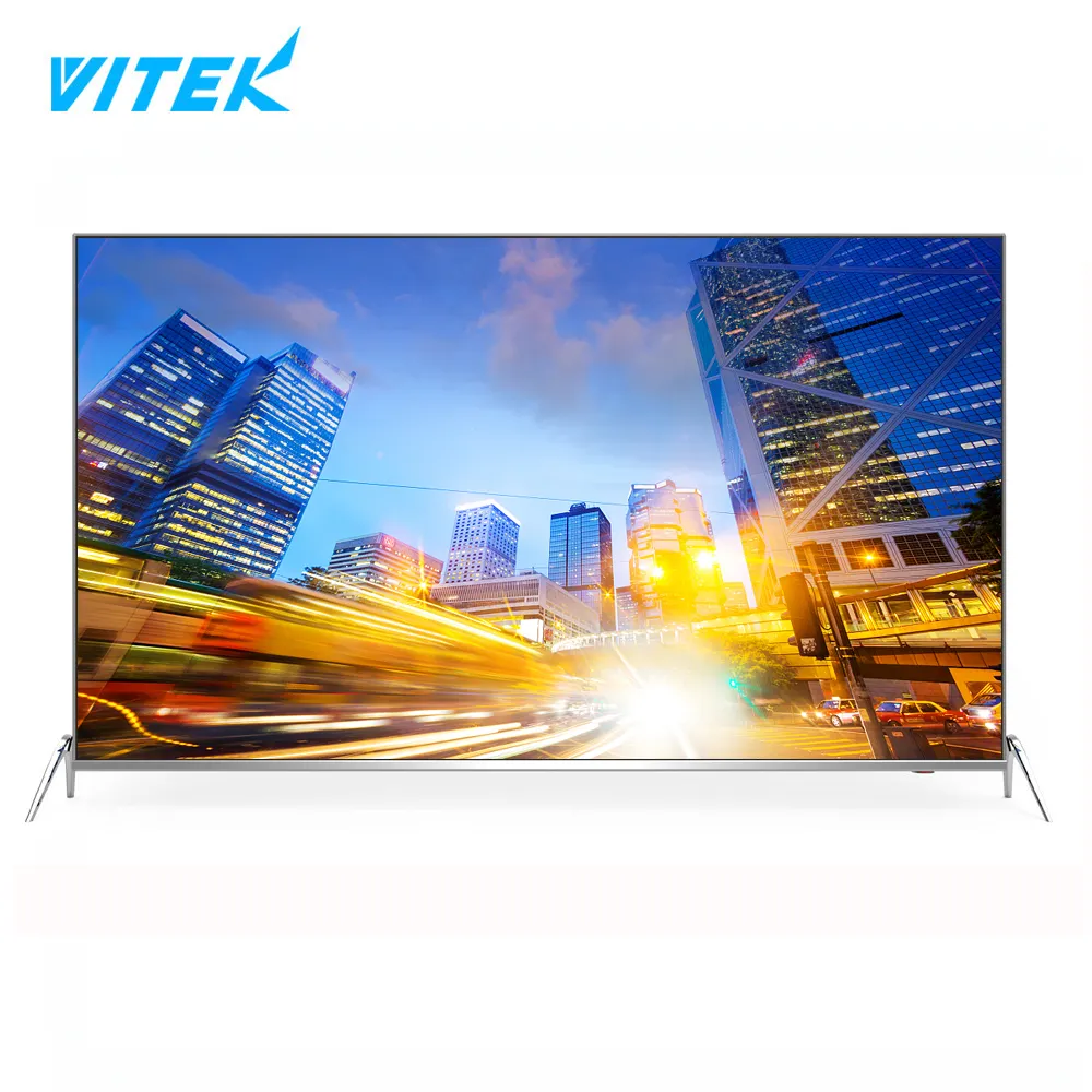 55 Inci 4K UHD Layar Datar Grosir TV Qled, televisi Digital 4K 55 Inci 4K Qled TV Qled LED 55 Inch Smart TV