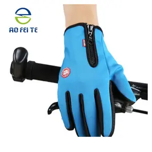 高品质定制防水滑稽手套触摸屏手套冬季用于骑自行车的马达攀登