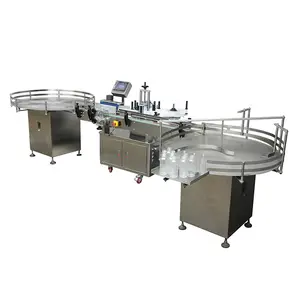 Printing And Labeling Machine MT-200 Electric Automatic Jar Label Applicator Round Bottle Sticker Labeling Printing Machine
