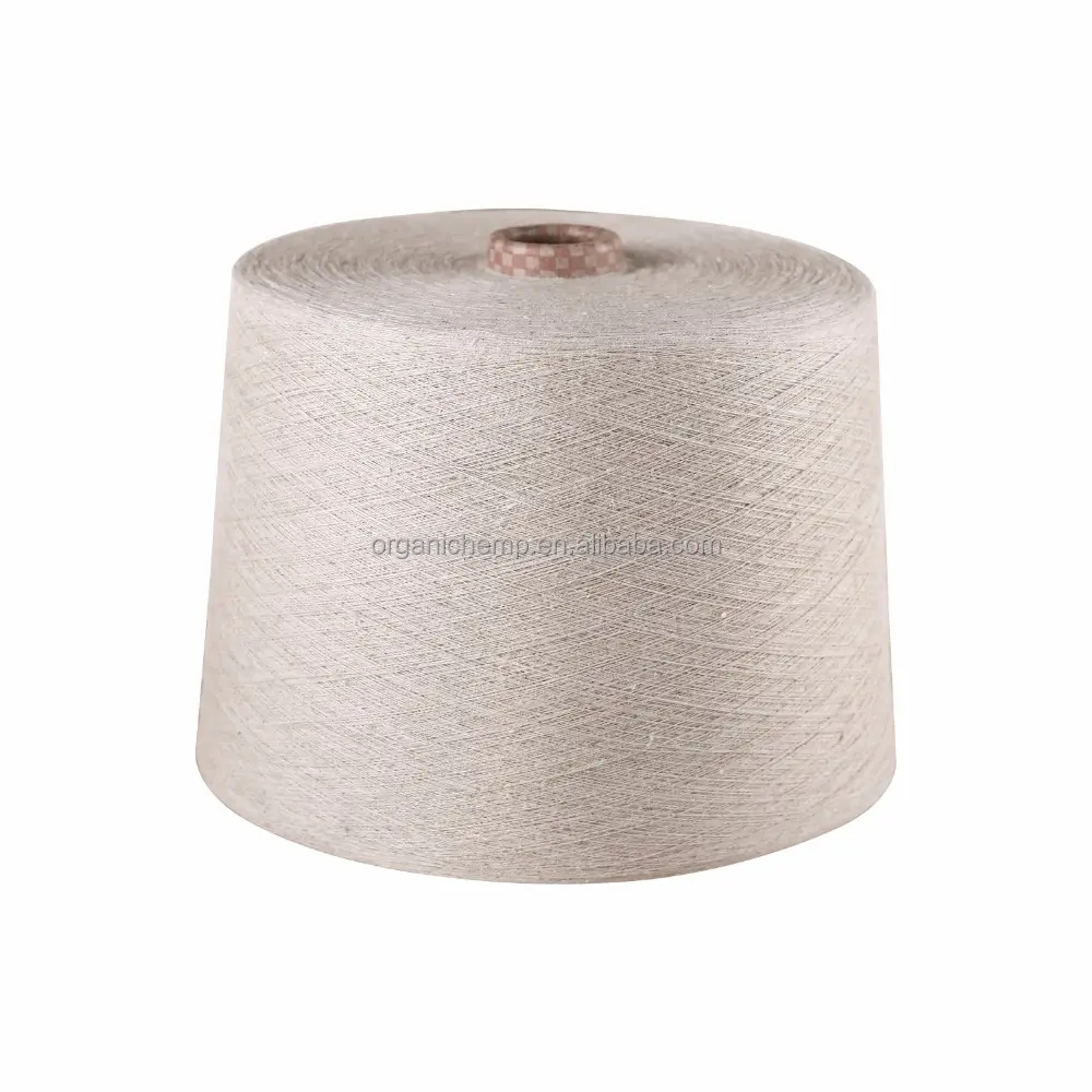 100% Organic Linen Yarn 13.5Nm for clothing