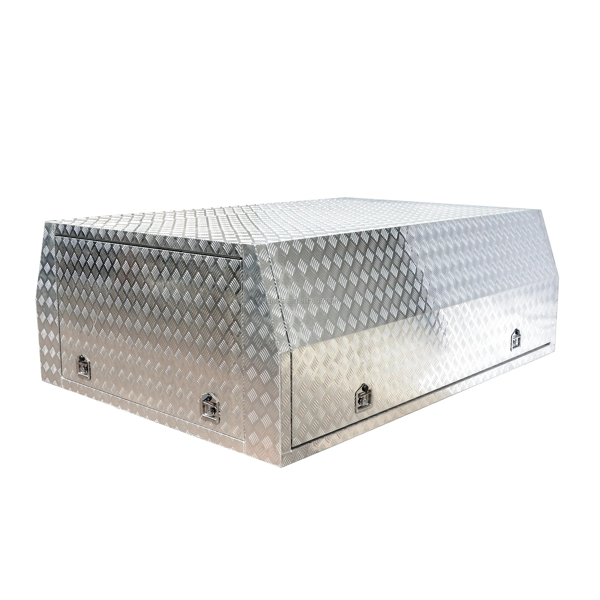 1780x1780x860mm Hot Selling Heavy Duty Waterproof Aluminium UTE Canopies storage case kit underbody truck boxs trailers cabinet