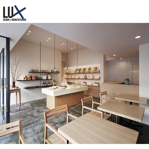 Mostrador de exhibición de nuevo diseño personalizado LUX para escaparates de muebles interiores de panadería - Product Image 6