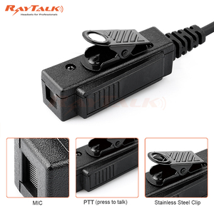 Hai cách phát thanh tai nghe <span class=keywords><strong>2</strong></span> Dây Acoustic Ống tai nghe cho sepura đài phát thanh stp8000 stp8038 stp9000 sc2020 loạt - Product Image 2