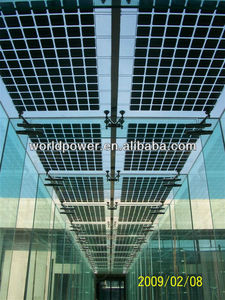 Transparente bipv solar panel, teja solar bipv - Product Image 1