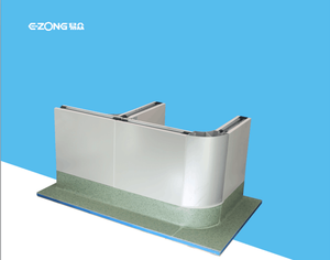 Nhà Sản Xuất Tùy Chỉnh Phòng Sạch Phân Vùng Góc Niêm Phong Nhôm Hồ Sơ Nhôm Đùn Hồ Sơ - Product Image 2