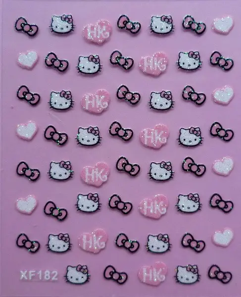 Japan hello kitty nail sticker voor u