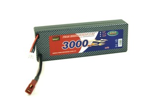 Venta al por mayor estuche rígido lipo battery pack 7.4 v <span class=keywords><strong>2</strong></span> s 30c 3000 mah uso para rc coche de deriva - Product Image 2