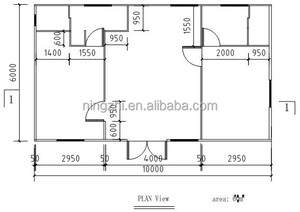 Prefab Huis/Geprefabriceerde Draagbare Huis Zonder Foundation/Draagbare Modulaire Huizen - Product Image 4
