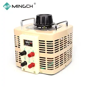 MINGCH TDGC2 سلسلة 5KVA Ac مرحلة واحدة Variac المحول الذاتي/الاتصال الجهد المنظم