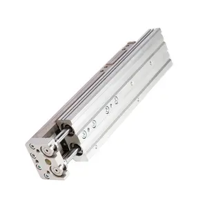 Small size adjustable stroke slide pneumatic cylinder