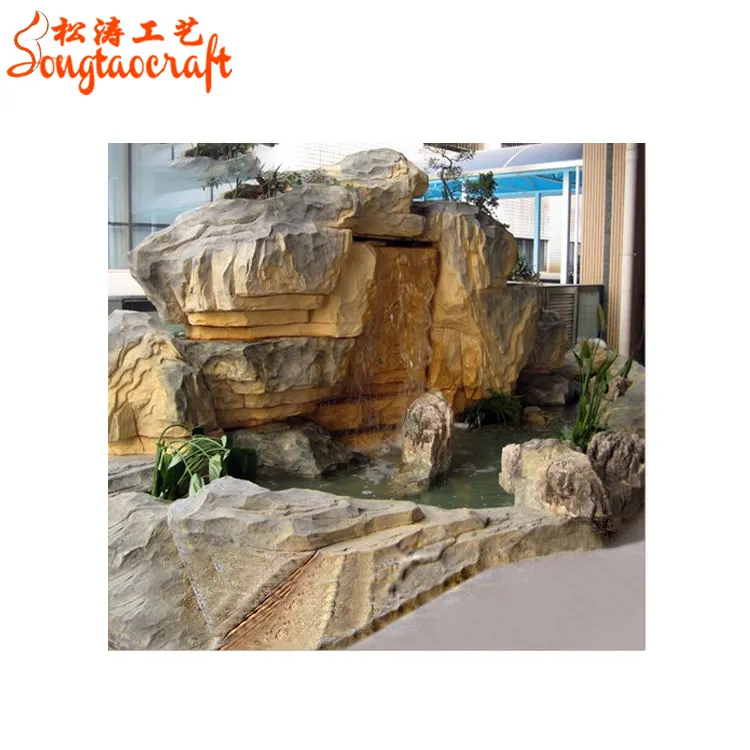 Made in factory wall fountains decorative landscape waterfalls and fountains outdoor used garden fountains