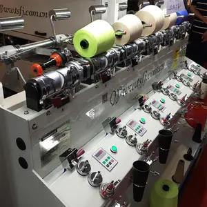 Polyester yarn bobbin coning machine
