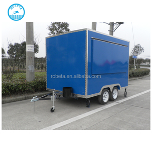 Thức ăn nhanh di động nhà bếp trailer năng lượng mặt trời ice kem xe đạp thái lan fry máy làm kem - Product Image 2