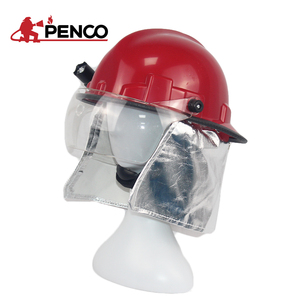 Casque de sauvetage incendie Shanghai <span class=keywords><strong>PENCO</strong></span> 2021 Nouveau EN443 Casque de sauvetage pour pompiers Casque de sauvetage pour pompiers avec lunettes de sécurité - Product Image 2