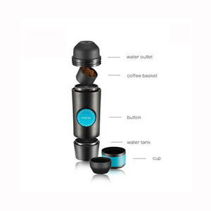 Nouvelle conception, machine à café expresso automatique portable 5V programmable pour une tasse, avec système de brassage et système d'eau chaude - Product Image 6