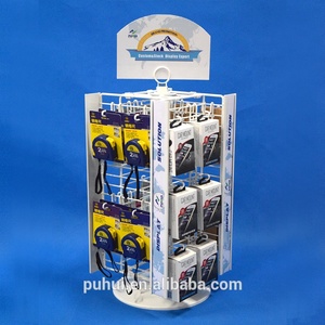 Soporte giratorio de acero y hierro para mostrador, accesorio de exhibición para tienda al por menor - Product Image 4