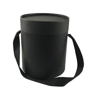 Custom Paper Round Flower Box Packaging for Flower Packing Flower box