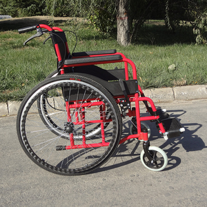 Wheelchair detachable tubular steel chairs shower wheels - Product Image 1