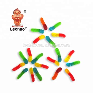 Bonbons halal en vrac, bonbons colorés en forme de serpent, bonbons gélifiés, <span class=keywords><strong>confiserie</strong></span> - Product Image 4