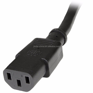 3 Feet 14AWG/16AWG - C14 to C13 PDU Style <strong>Computer</strong> Power Extension Cable - Product Image 2