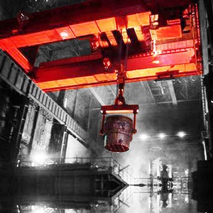 China nucleón marca 100 ton eléctrico doble viga <span class=keywords><strong>colgante</strong></span> magnético <span class=keywords><strong>precio</strong></span> grúa - Product Image 3