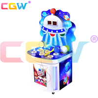 Machine de jeu d'arcade interactive commerciale de frappe de grenouilles pour enfants, pour parcs d'attractions et centres de divertissement familial
