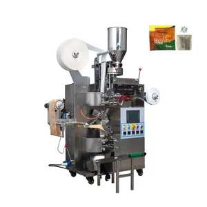 Automatic Inner and Outer Tea Bag Packing Sealing Machine with Thread and Tag