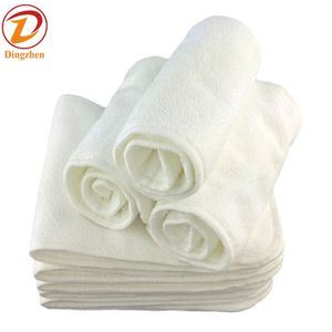 Insert de poche pour bébé <span class=keywords><strong>lavable</strong></span> LOGO OEM Insert de <span class=keywords><strong>couche</strong></span> en microfibre à 3 couches Insert en tissu réutilisable - Product Image 4