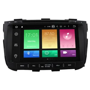 Octa 核心 android 9.0 汽车无线电多媒体起亚 sorento 2013 2014 带 dvd gps 导航系统