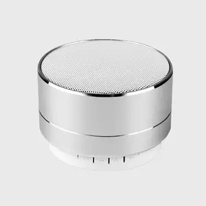 Nuovi arrivi Metal Altavoces Mini altoparlante Bluetooth portatile con suono Wireless con microfono altoparlante Radio FM