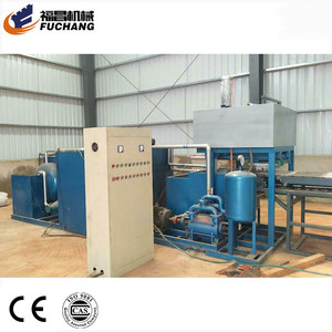 Fuchang déchets papier déchets agricoles riz <span class=keywords><strong>paille</strong></span> matériel <span class=keywords><strong>plateau</strong></span> d'oeufs formant des machines oeuf boîte de carton faisant la machine - Product Image 2