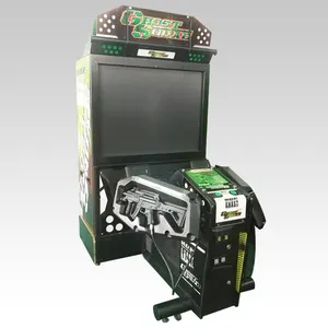 Hotselling hayalet kadro Arcade ateşli silah Video simülatörü oyun jetonlu oyun makinesi için satış
