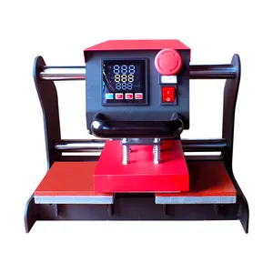 Up-slided neumatic double station Logo heat press machine ,Automatic heat press machines