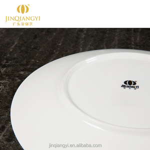Basalona série en gros bonne qualité restaurant <span class=keywords><strong>buffet</strong></span> dîner plaque <span class=keywords><strong>blanc</strong></span> hôtel assiettes en porcelaine - Product Image 3