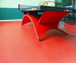 Nhựa pingpong thể thao trong nhà sàn PVC/sân bóng bàn Sàn PVC mẫu miễn phí - Product Image 3