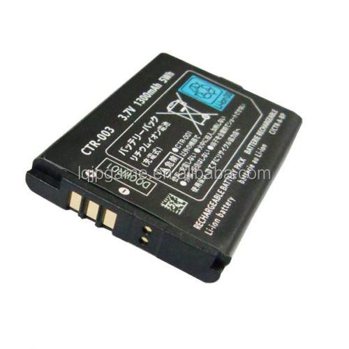 1300mAh 3.7V Rechargeable Battery Pack Replacement for Nintendo 3DS CTR-003 Li-ion Rechargeable Battery Pack