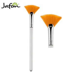 Transparent Makeup Brush Transparent Acrylic Handle Makeup Fan Brush Cosmetic Face Brush