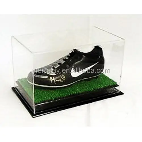 High Quality shoe box storage acrylic Rectangle Acrylic Sports Shoes Display Boxes