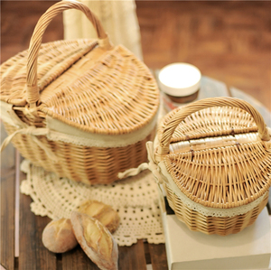 <strong>Wicker</strong> Storage Box <strong>Basket</strong> Baby <strong>Laundry</strong> <strong>Basket</strong> <strong>Wicker</strong> - Product Image 5