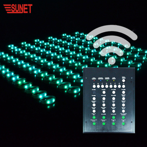 SUNJET nouvelle fonction événement décoration équipement RGB lumière led <span class=keywords><strong>clignotant</strong></span> télé<span class=keywords><strong>commande</strong></span> 33 boutons concert dmx led bracelet - Product Image 3