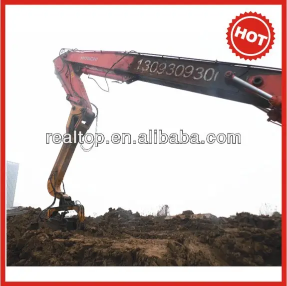 Harga Vibro Pile Driver Dipasang dengan Excavator (untuk Lembar Tumpukan Aku Steel Tumpukan...)