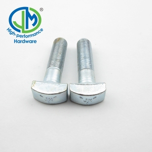 Perno de Cabeza en T con Cabeza de Martillo, Grado ISO 10.9, Galvanizado con Tornillo - Product Image 5