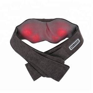 Gesunde zu Hause Schulter tragbare Muskel Shiatsu Nacken-und Rücken <span class=keywords><strong>massage</strong></span> gerät Reste ck <span class=keywords><strong>Massage</strong></span> geräte für Nacken und Rücken mit Hitze - Product Image 1