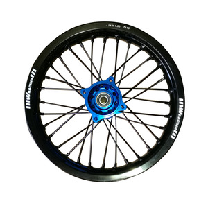 Pozo de bicicleta de aleación de aluminio <span class=keywords><strong>llanta</strong></span> de la rueda con CNC hub trasero 14 pulgadas J14x1.85 15mm del eje - Product Image 1