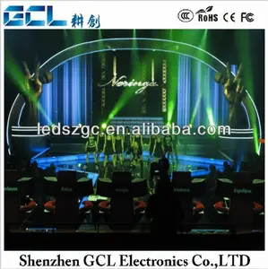 Китай новых продуктов легко установить легкие гибкие светодиодные шторы на сцене